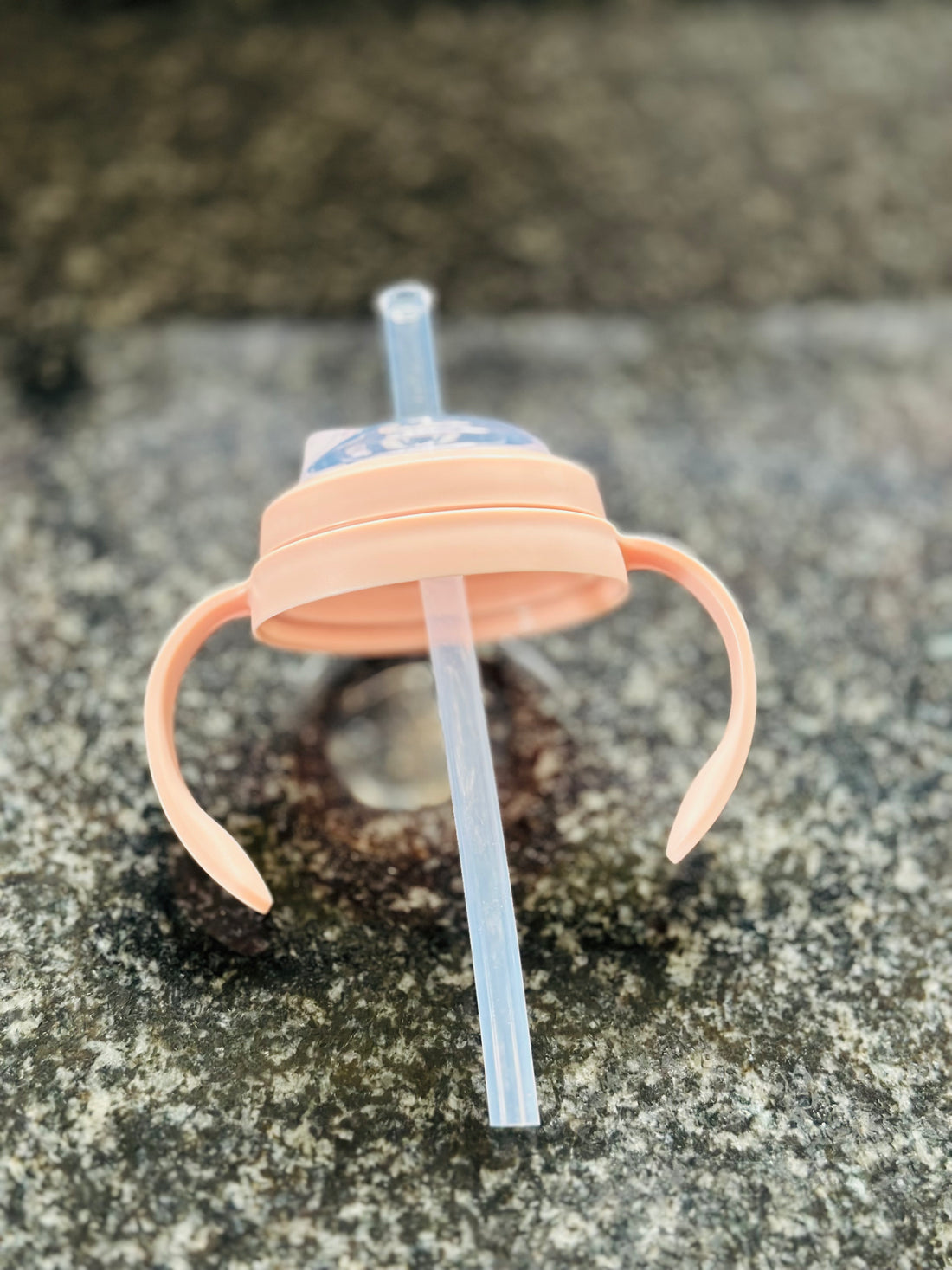 Straw and handle set