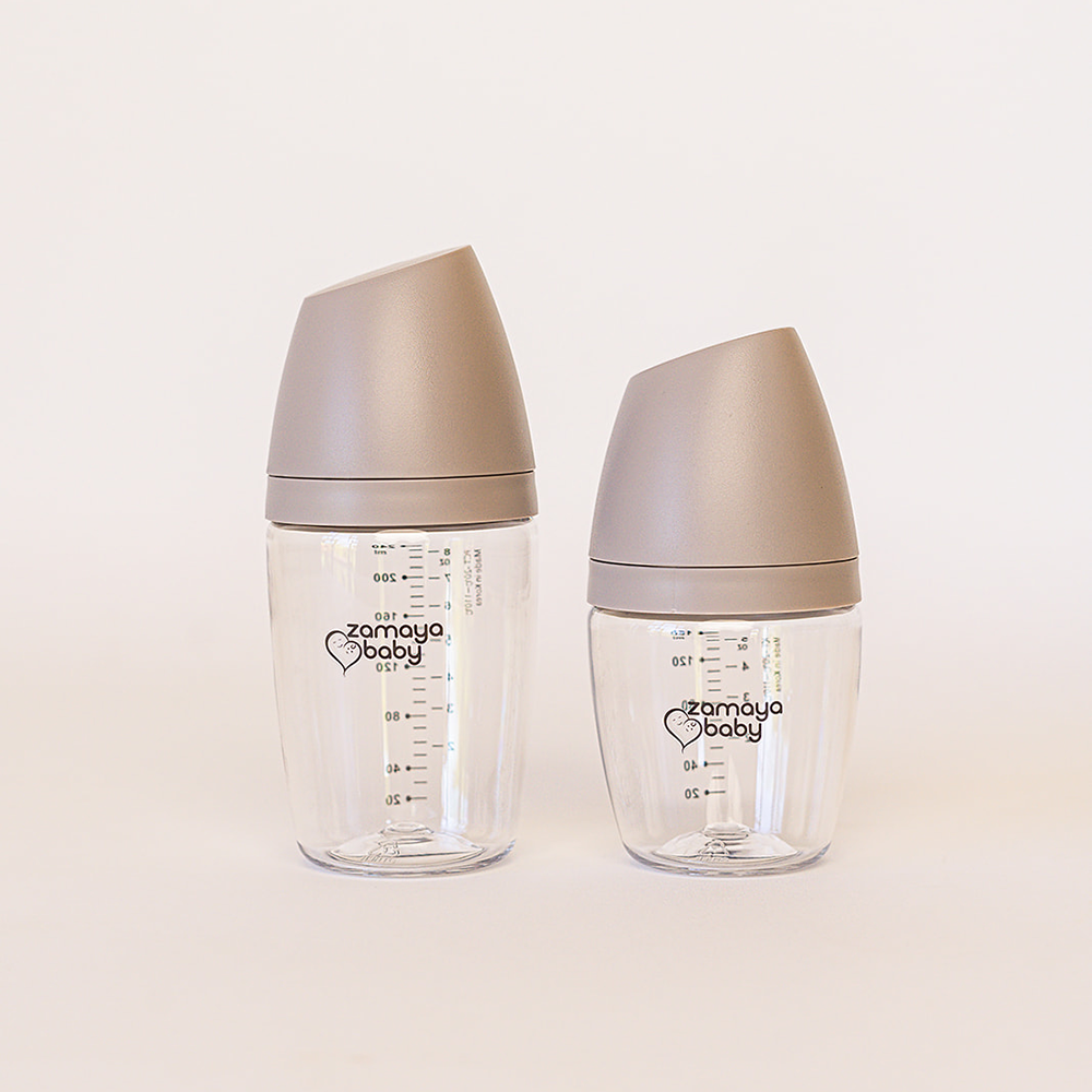 Bundle: 160ml + 240ml Feeding Bottles - Zamaya Baby